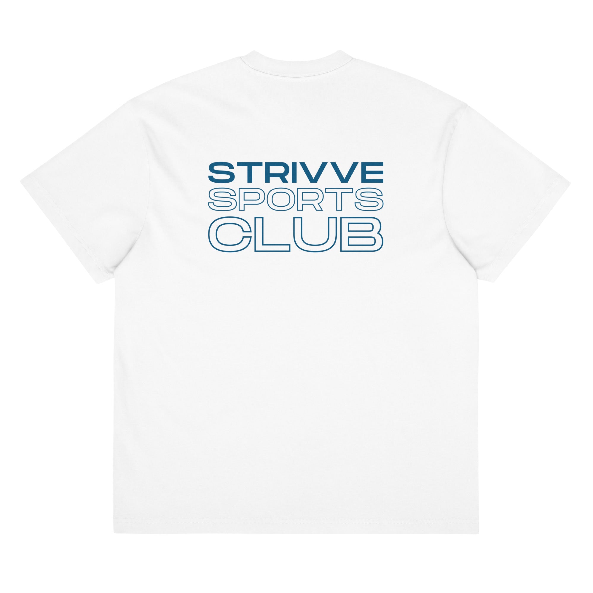 Oversized Stacked Sports Club Tee